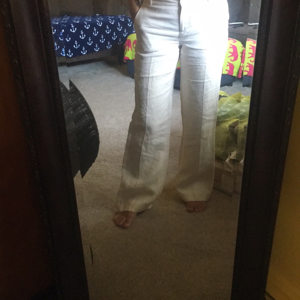 Talbots Linen Pants.